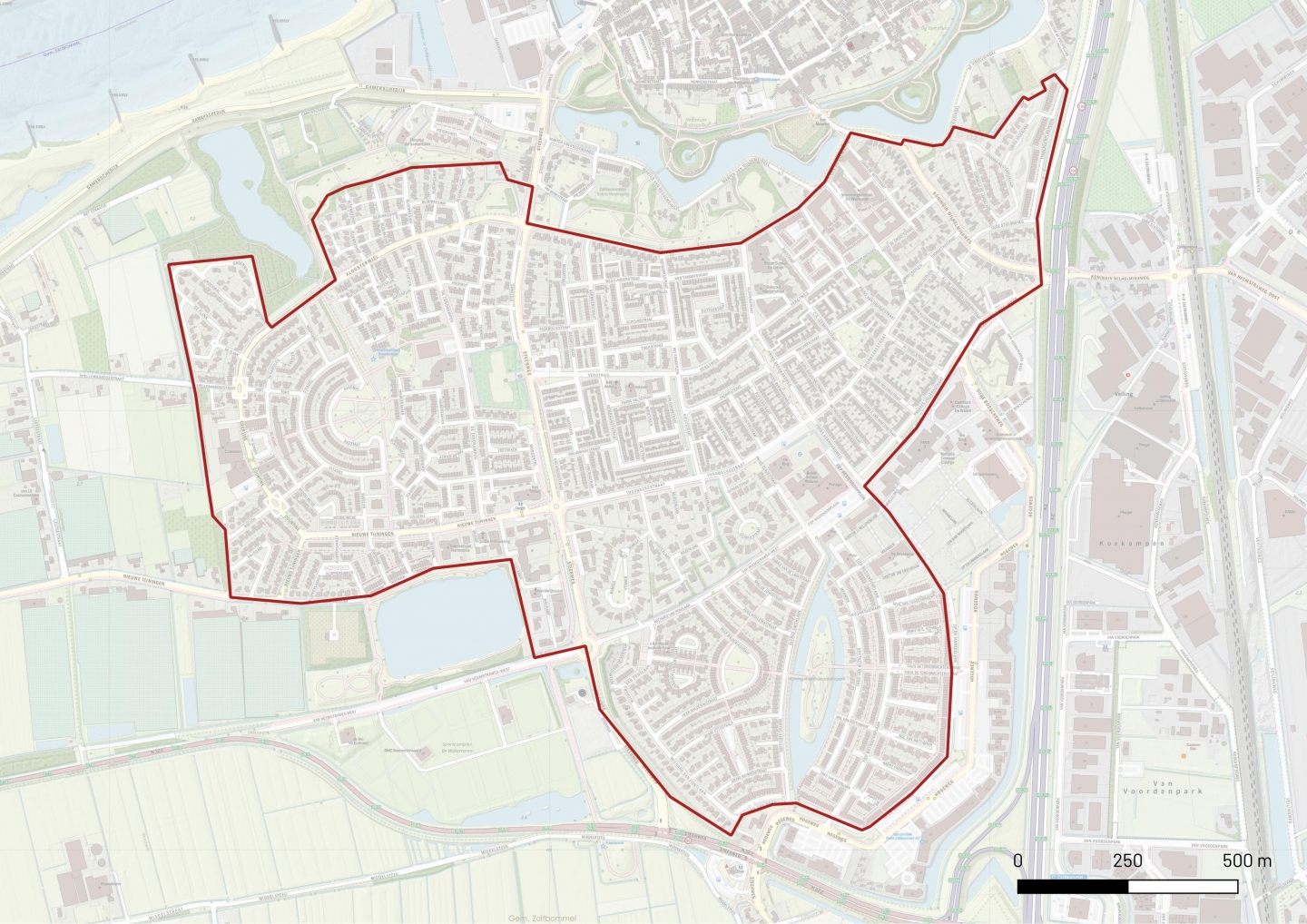 Projectgebied Zaltbommel
